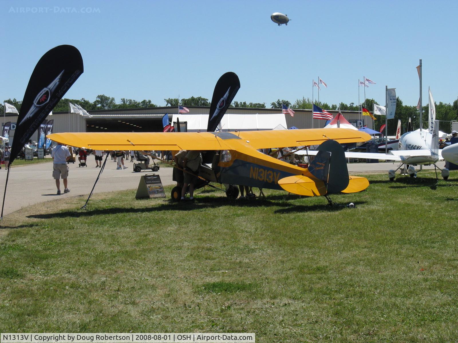 N1313V, American Legend AL11 C/N AL-1040, 2006 American Legend Aircraft AL11C-100 CUB, Continental O-200 100 Hp