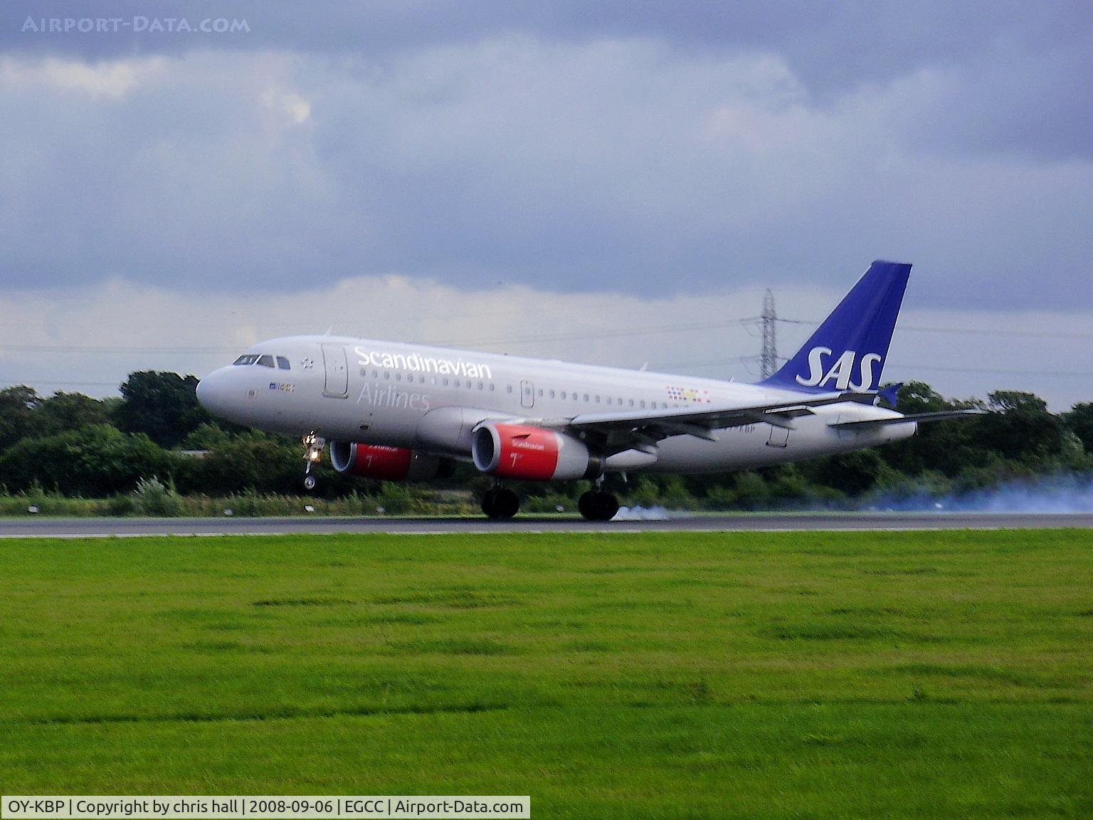 OY-KBP, 2006 Airbus A319-132 C/N 2888, Scandinavian Airlines