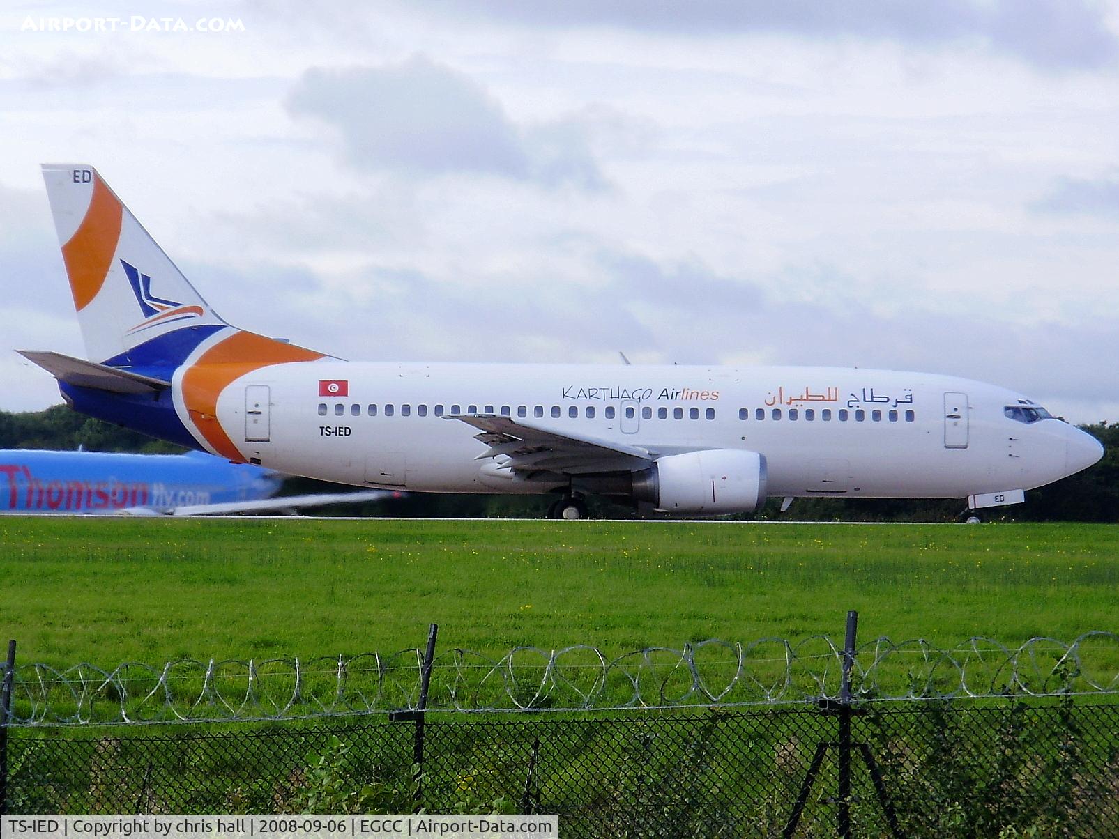 TS-IED, 1991 Boeing 737-33A C/N 25032, Karthago Airlines