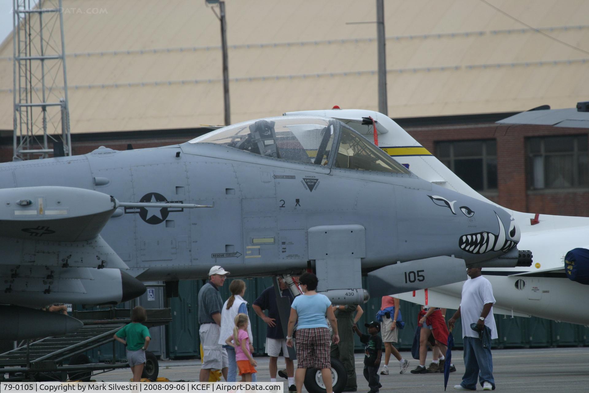 79-0105, 1979 Fairchild Republic A-10C Thunderbolt II C/N A10-0369, Westover ARB 2008