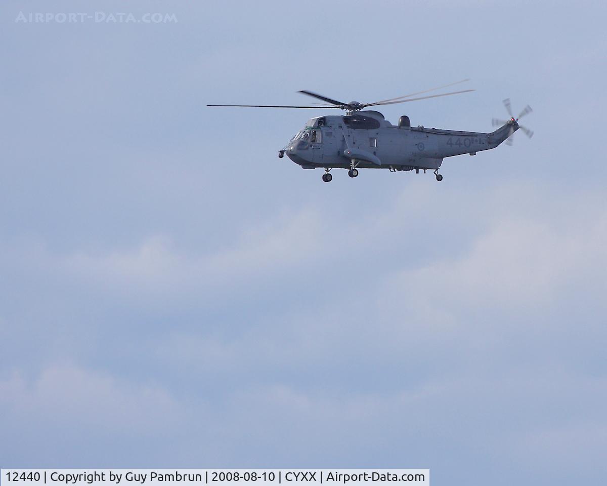 12440, 1970 United Aircraft of Canada CH-124A Sea King C/N 61383, CH-124a Sea King ( S-61A )  # 12440 Special paint scheme to commemorate 75th anniversary of 12th Air Maintenance Squadron, CFB Shearwater