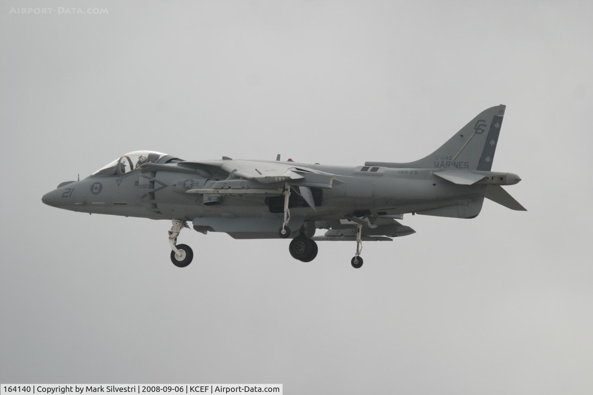 164140, McDonnell Douglas AV-8B Harrier II C/N 213, Westover ARB 2008