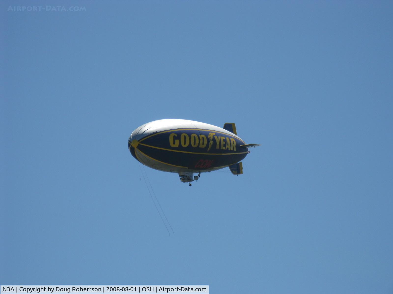 N3A, 1976 Goodyear GZ-20A C/N 4118, 1976 Goodyear GZ-20A Blimp, two Continental IO-360s