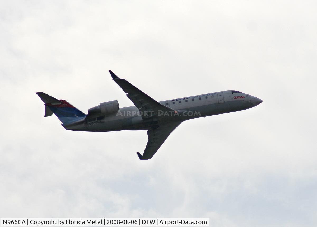 N966CA, 1996 Canadair CRJ-100ER (CL-600-2B19) C/N 7132, Comair CRJ-100