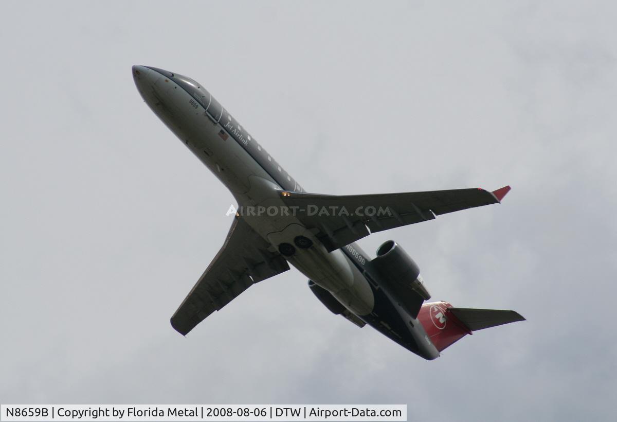 N8659B, 2002 Bombardier CRJ-200 (CL-600-2B19) C/N 7659, Pinnacle CRJ-200