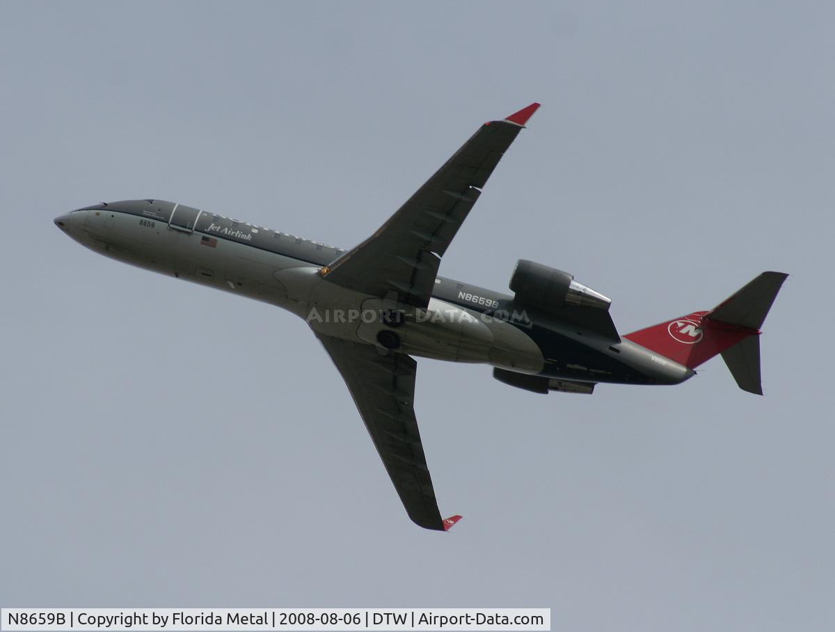 N8659B, 2002 Bombardier CRJ-200 (CL-600-2B19) C/N 7659, Pinnacle CRJ-200