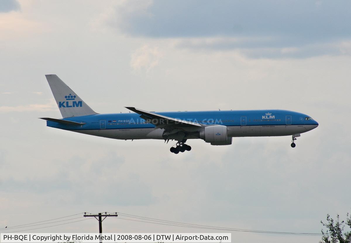 PH-BQE, 2004 Boeing 777-206/ER C/N 28691, KLM 777-200