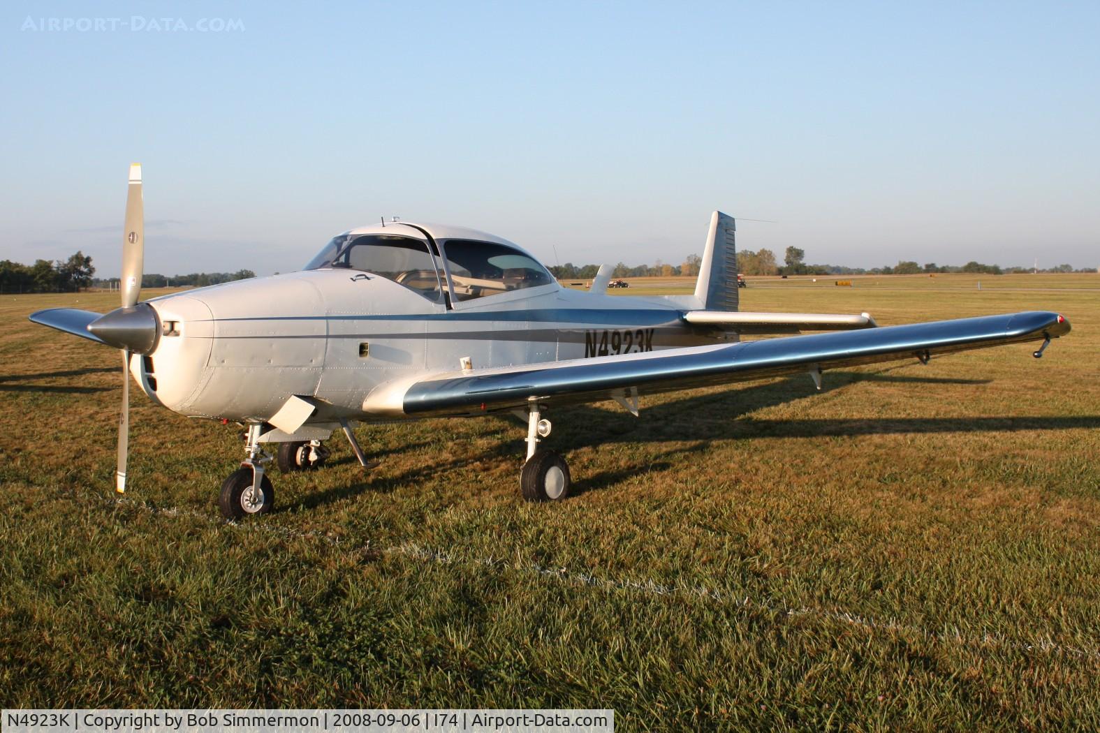 N4923K, 1949 Ryan Navion C/N NAV-4-1923, Attending MERFi at Urbana, Ohio