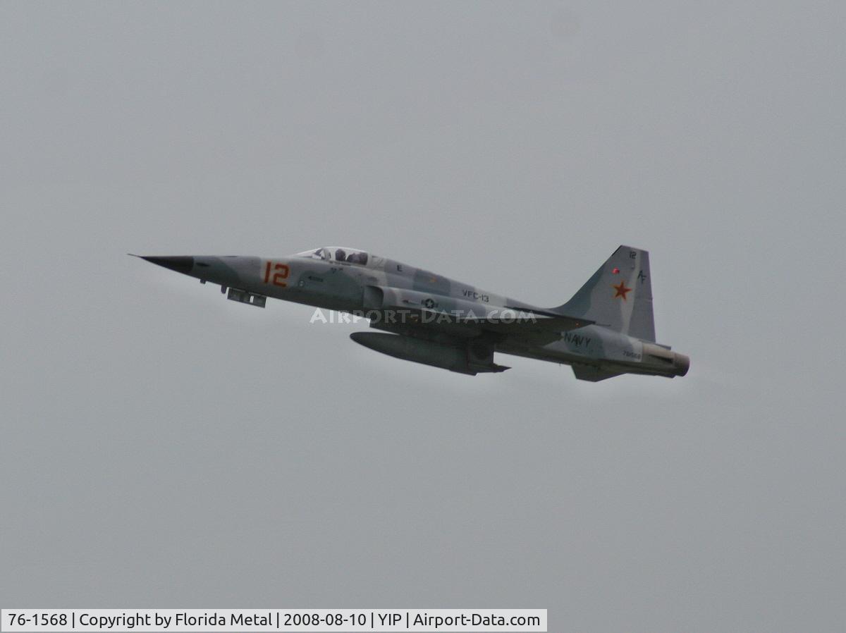 76-1568, 1976 Northrop F-5E Tiger II C/N L.1043, F-5 Tiger in aggressor colors