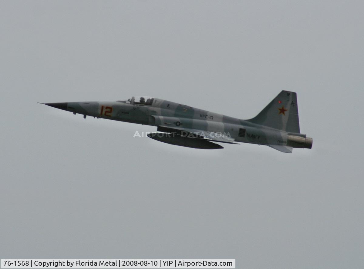 76-1568, 1976 Northrop F-5E Tiger II C/N L.1043, F-5 Tiger in aggressor colors