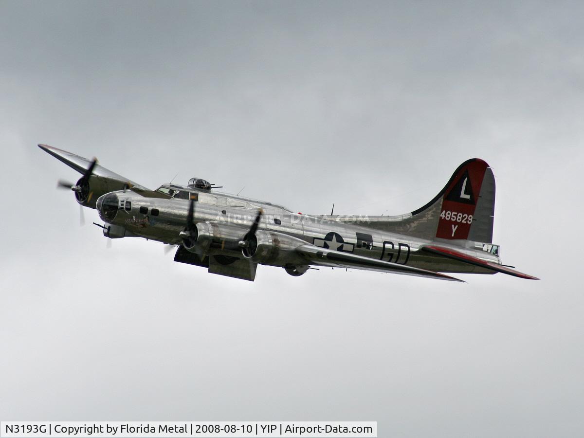 N3193G, 1944 Boeing B-17G Flying Fortress C/N 77255, B-17 Yankee Lady