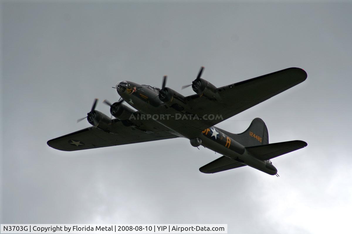 N3703G, 1945 Boeing B-17G Flying Fortress C/N 44-83546-A, B-17 Memphis Belle