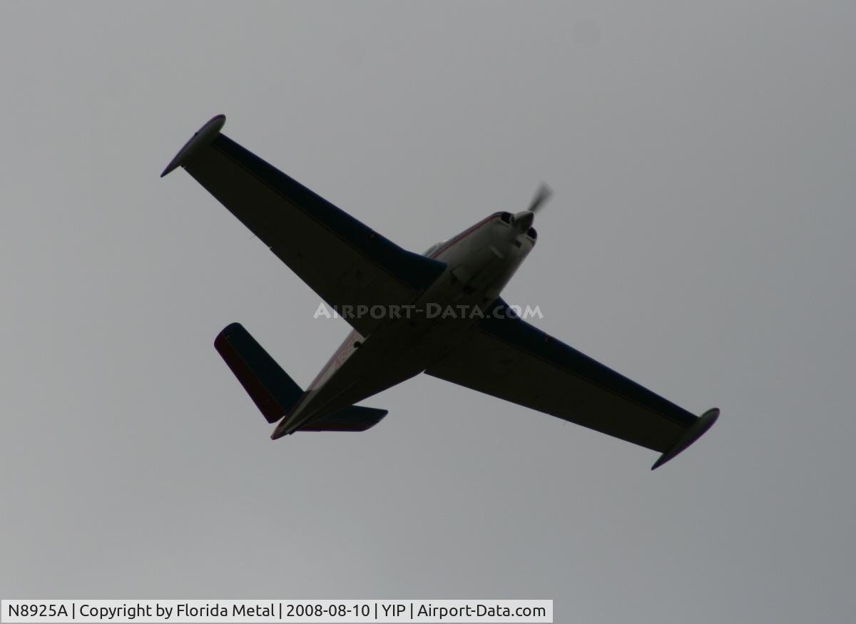 N8925A, 1950 Beech B35 C/N D-2625, Beech B35 Bonanza
