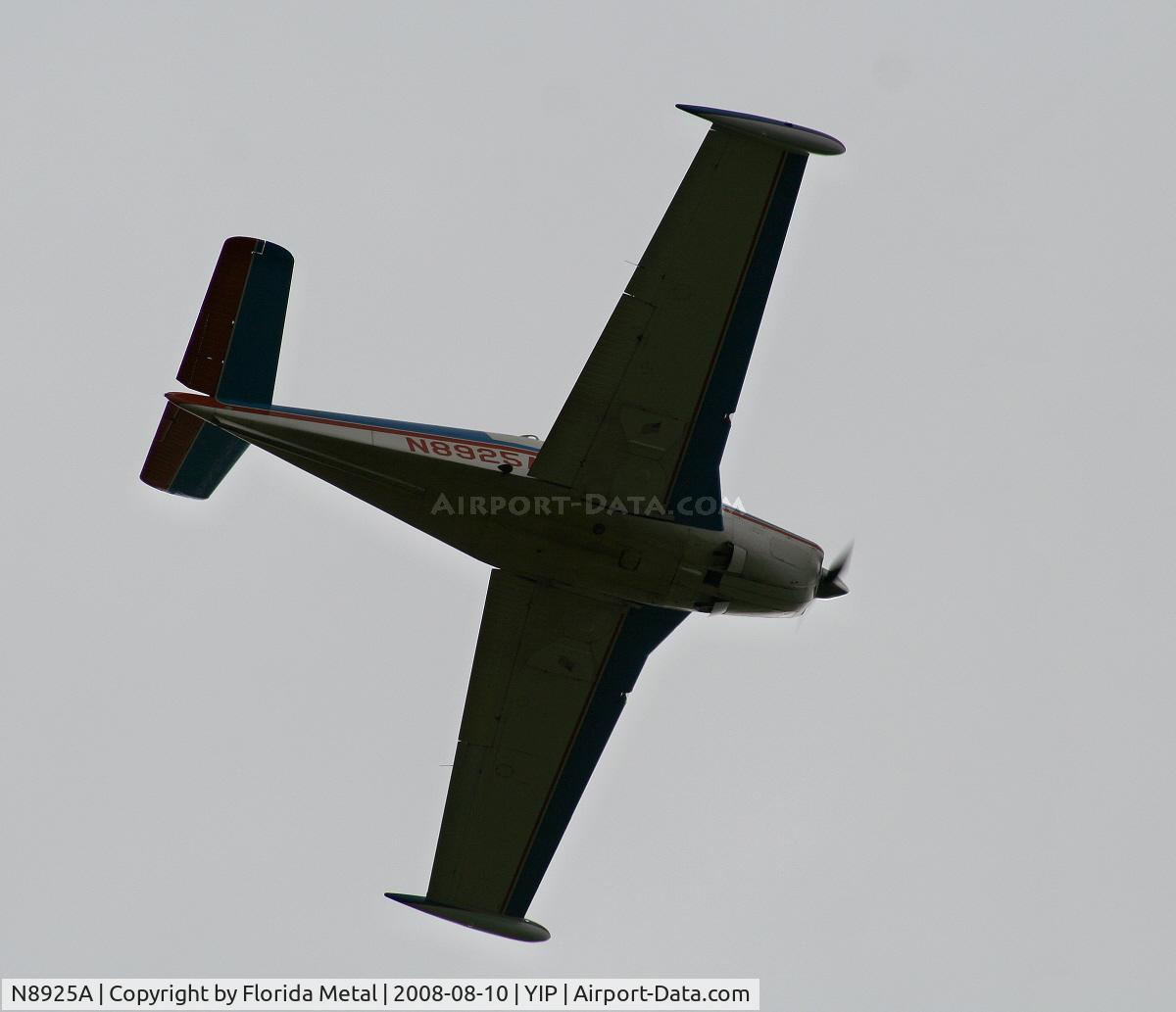 N8925A, 1950 Beech B35 C/N D-2625, Beech B35 Bonanza