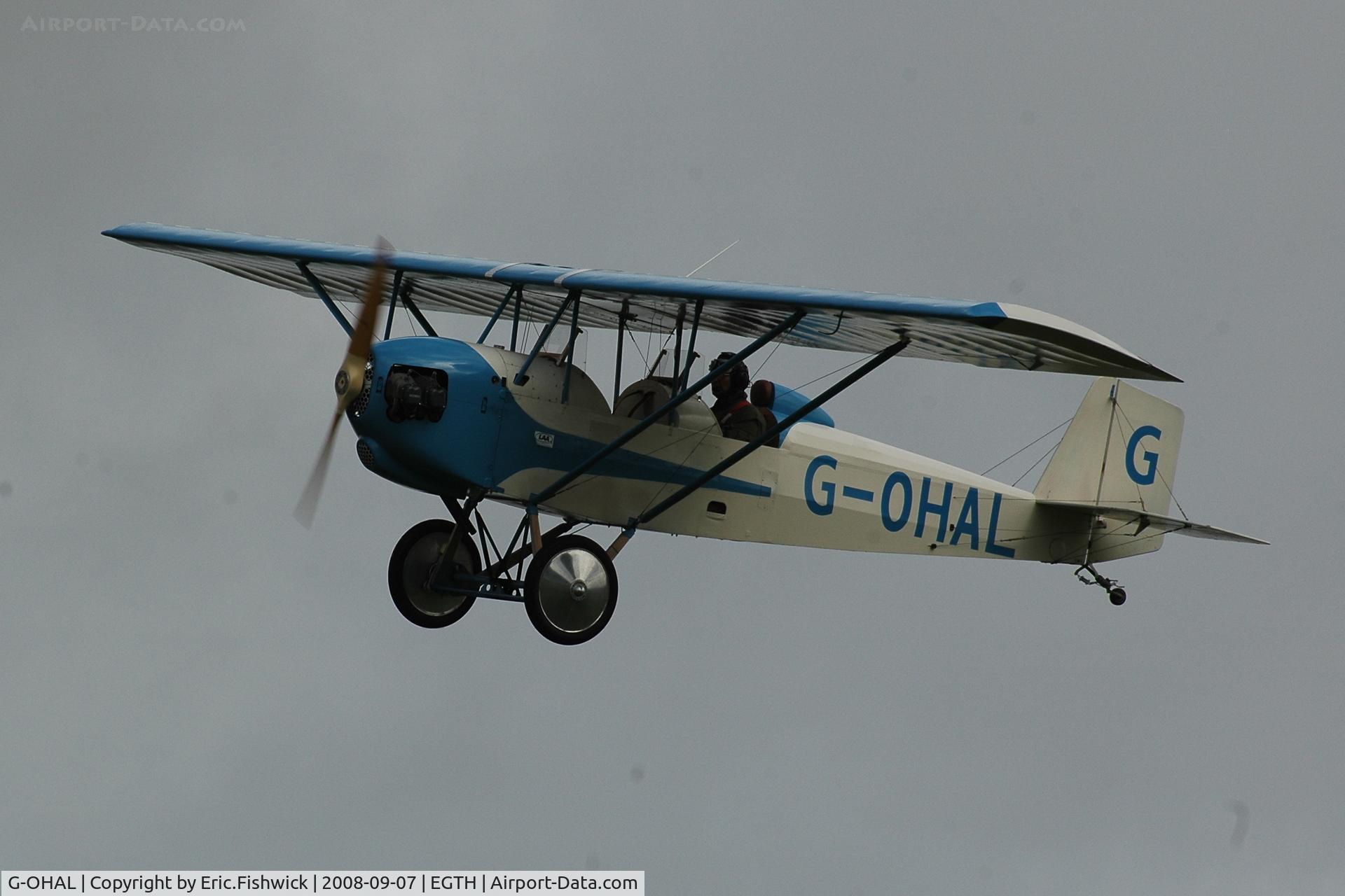 G-OHAL, 2008 Pietenpol Air Camper C/N PFA 047-12840, 4. G-OHAL at Shuttleworth Pagent Air Display 07 Sep 08