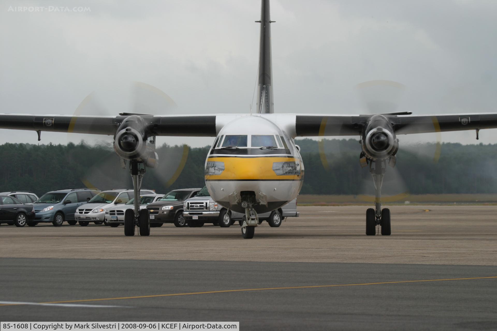 85-1608, 1984 Fokker C-31A (F27-400M) Troopship C/N 10668, Westover ARB 2008