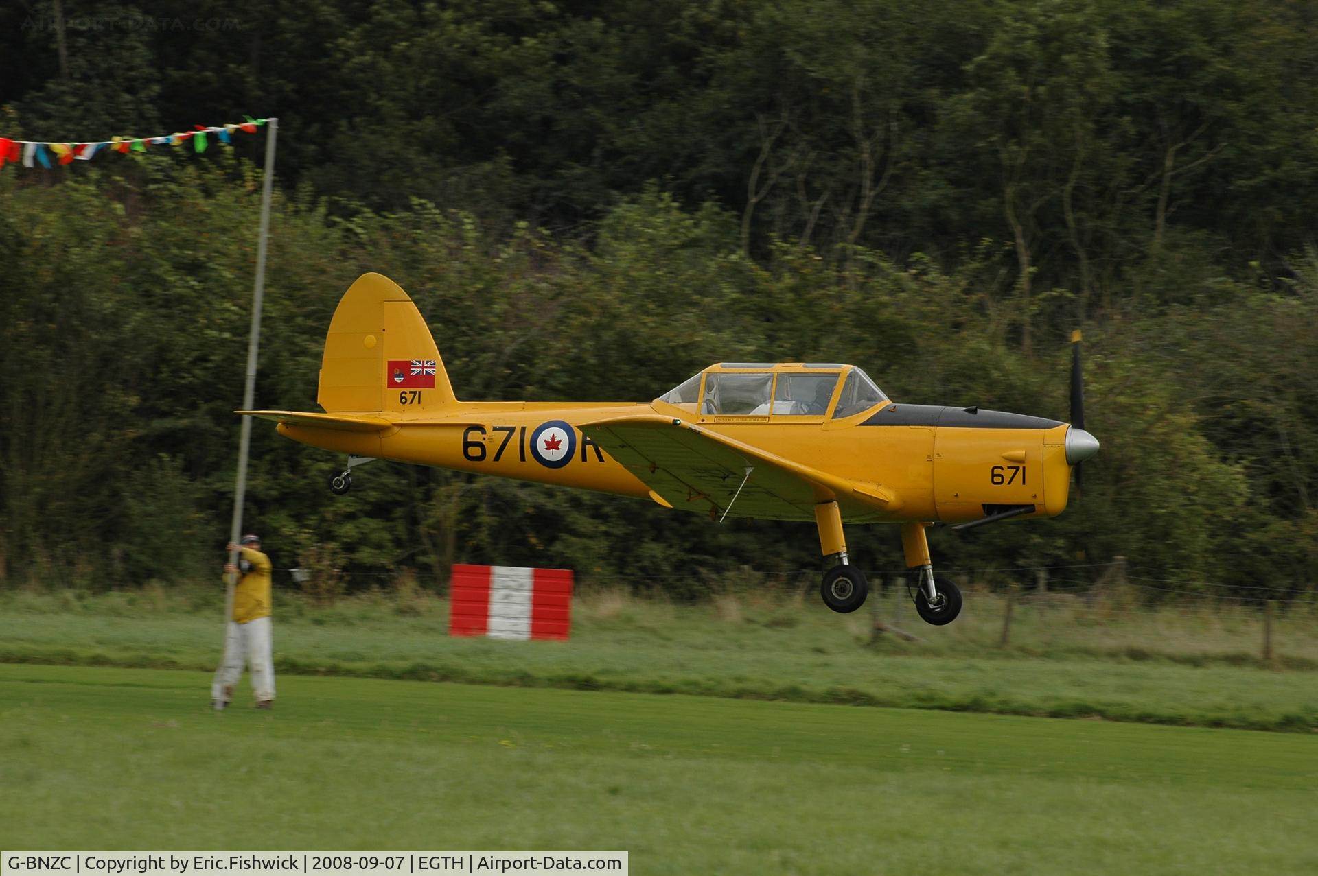 G-BNZC, 1952 De Havilland DHC-1 Chipmunk 22 C/N C1/0778, 4. 671 at Shuttleworth Pagent Air Display 07 Sep 08