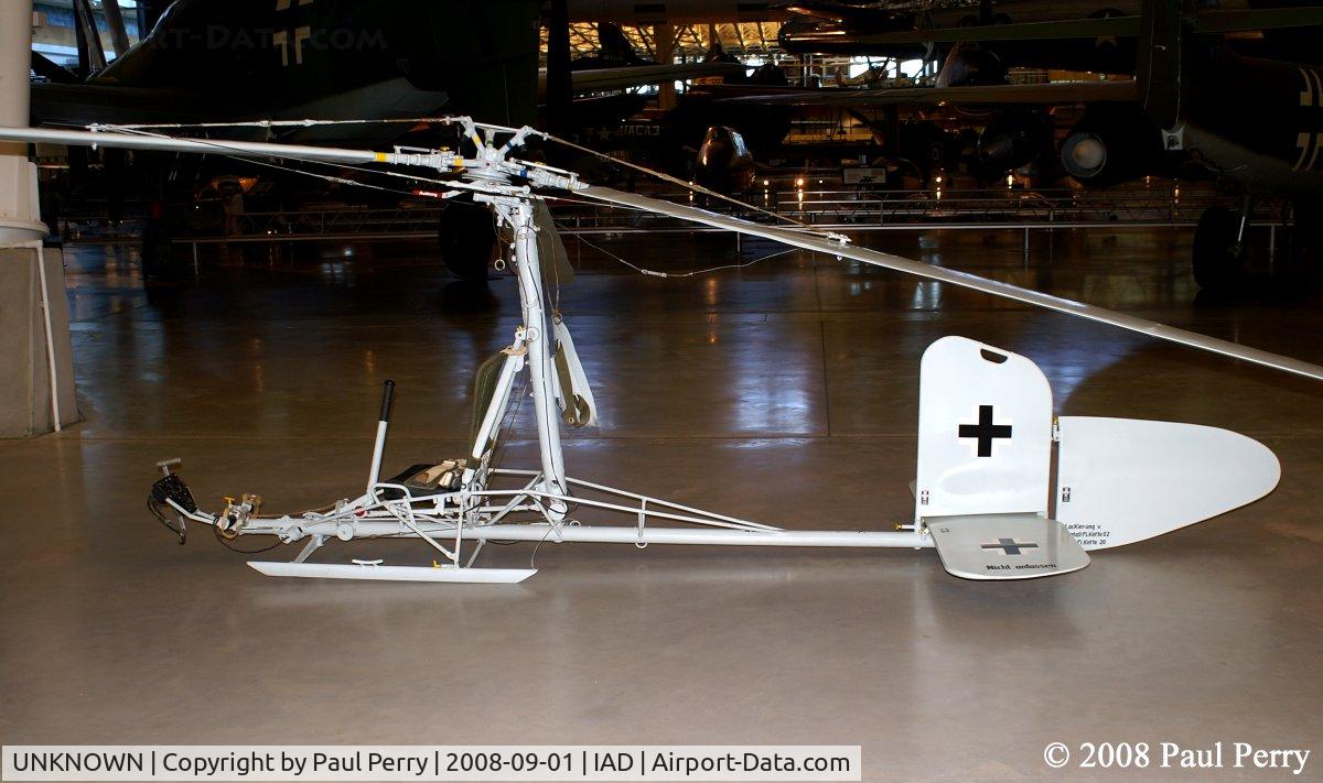 UNKNOWN, Helicopters Various C/N unknown, T2-4616 Interesting design, actually a towed autogyro glider