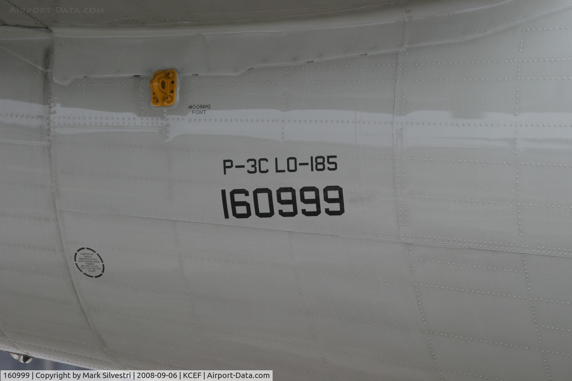 160999, 1979 Lockheed P-3C Orion C/N 285A-5680, Westover ARB 2008