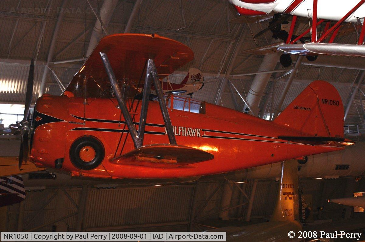 NR1050, 1938 Grumman G-22 Gulfhawk II C/N 355, The Gulfhawk II, looking good on display