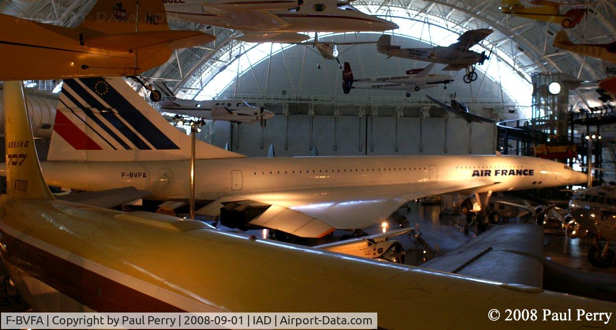 F-BVFA, 1976 Aerospatiale-BAC Concorde 101 C/N 5, Nice place to retire for her