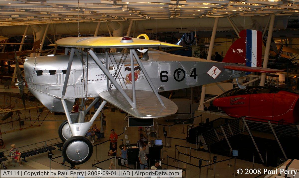 A7114, Boeing FB-5 Hawk C/N 820, One of the very first aircraft in Marine Corps Aviation