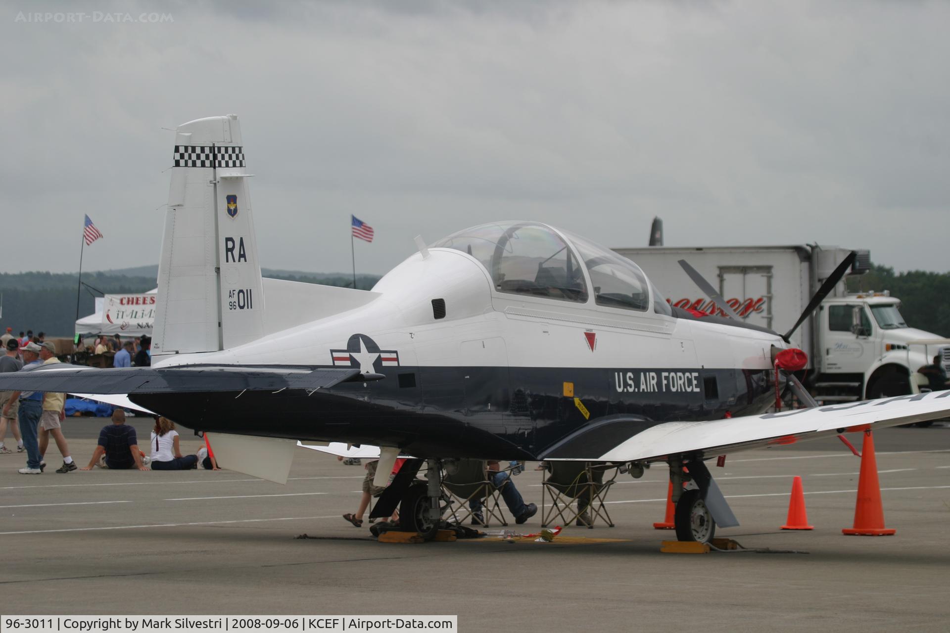 96-3011, 2006 Raytheon T-6A Texan II C/N PT-369, Westover ARB 2008
