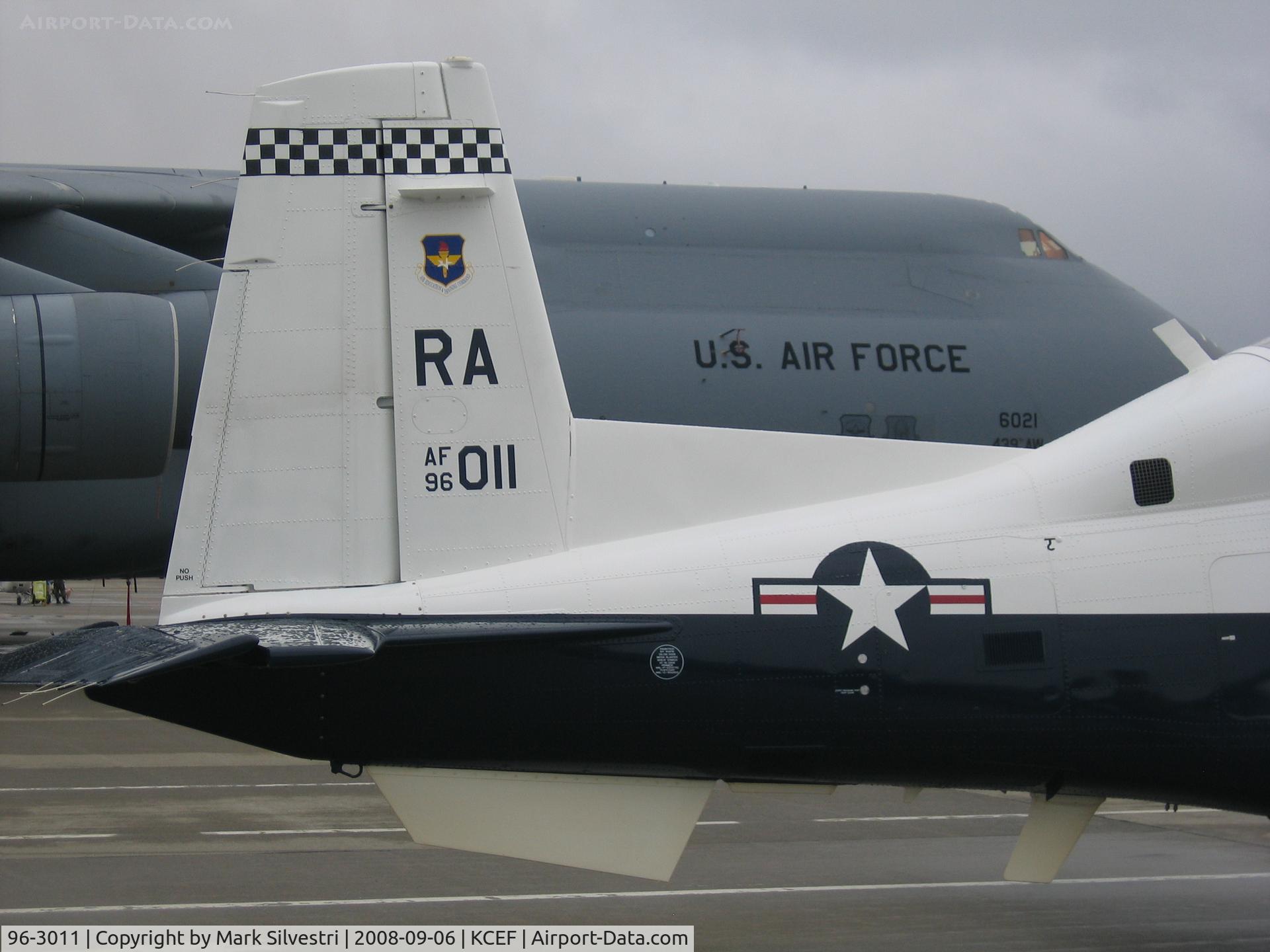 96-3011, 2006 Raytheon T-6A Texan II C/N PT-369, Westover ARB 2008