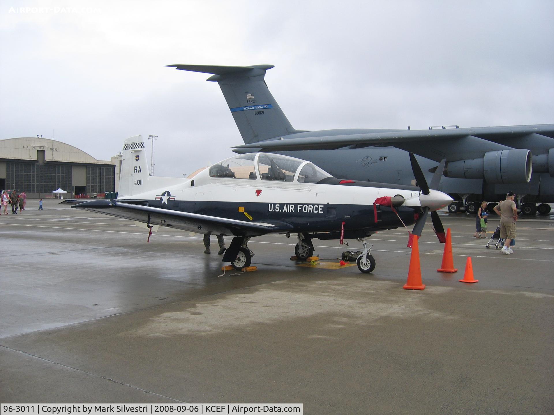 96-3011, 2006 Raytheon T-6A Texan II C/N PT-369, Westover ARB 2008