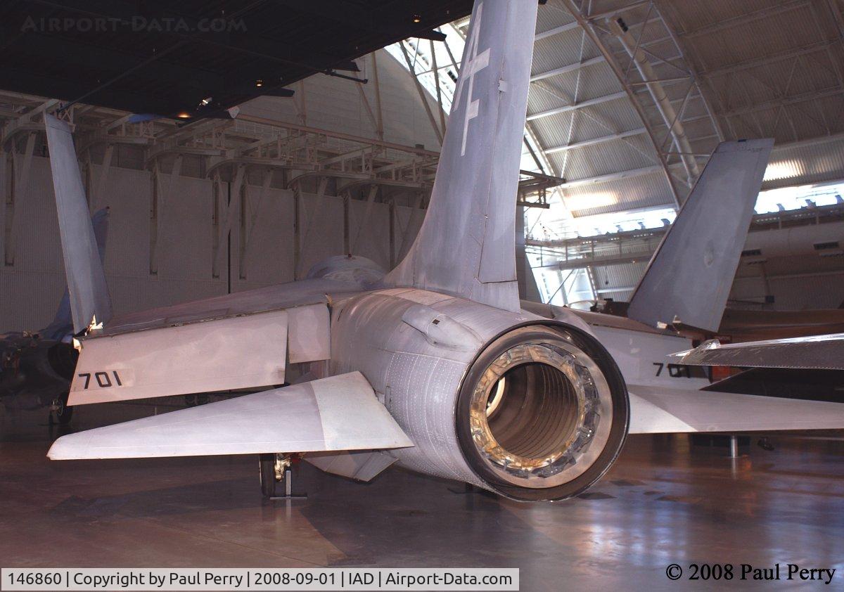 146860, Vought RF-8G Crusader C/N 632, The burner of the highest time Crusader