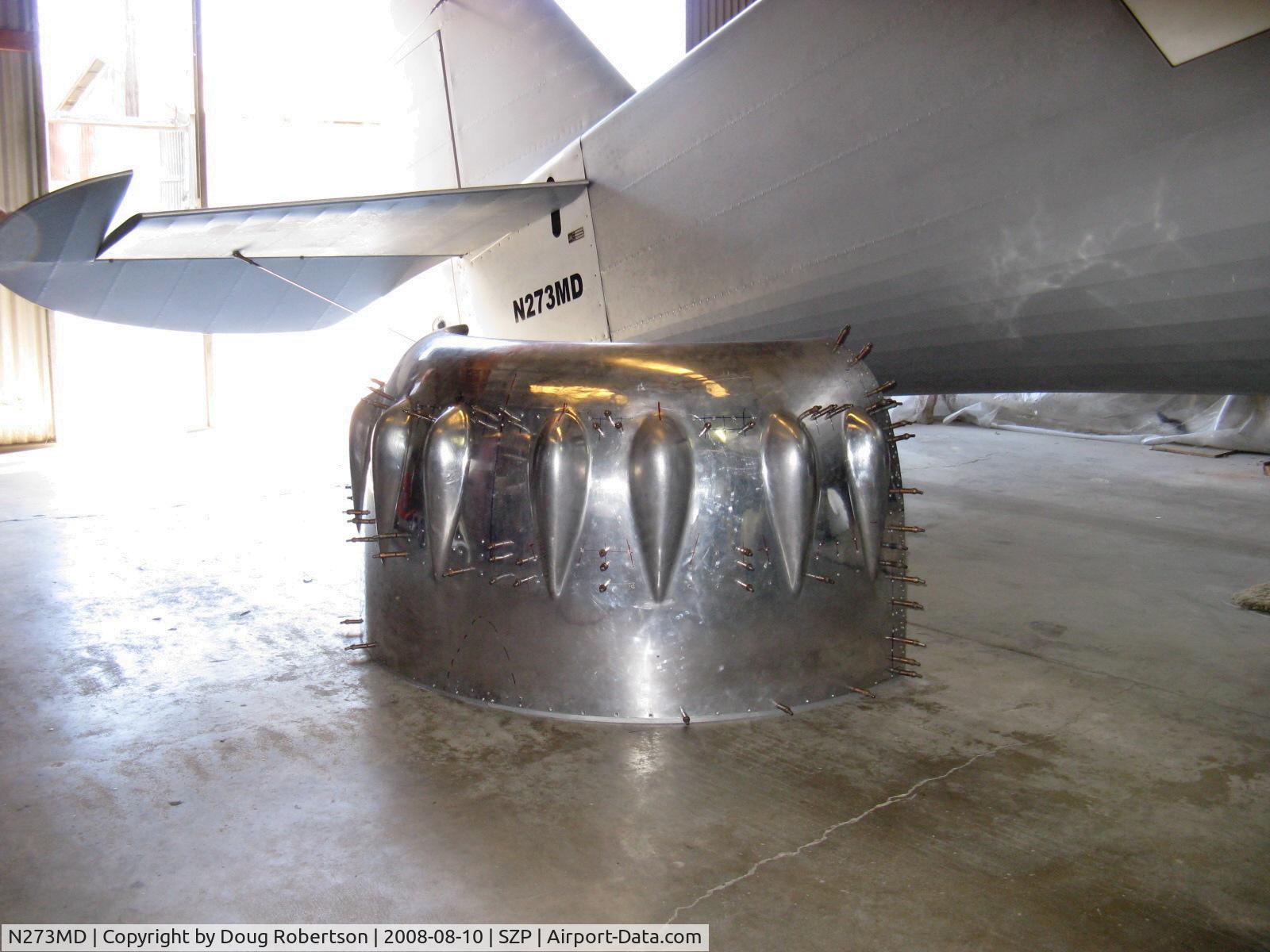 N273MD, 2008 Dickenson Howard DGA-21 (Replicate) C/N 001, Dickenson Howard DGA-21 Experimental class, P&W R-1340-57 600 Hp radial, beautiful bump cowl in fabrication