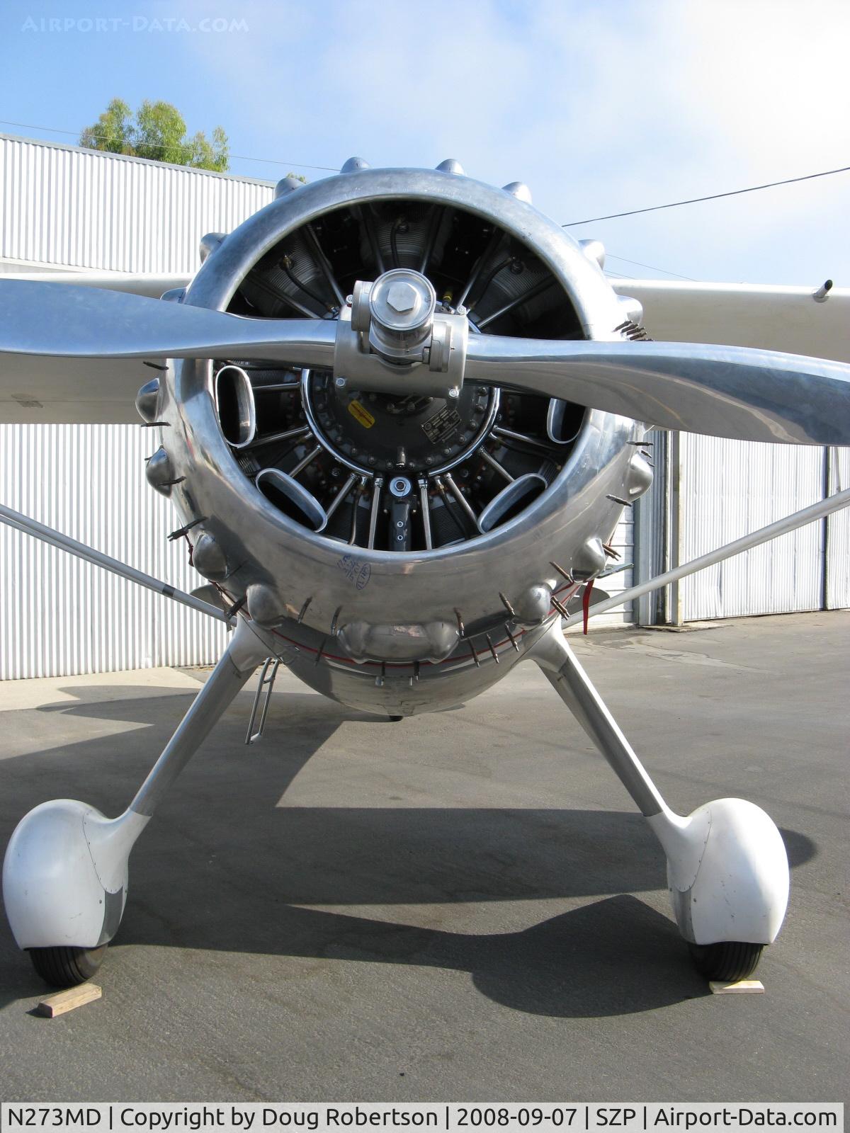 N273MD, 2008 Dickenson Howard DGA-21 (Replicate) C/N 001, Dickenson Howard DGA-21, P&W R-1340-57 Wasp 600 Hp