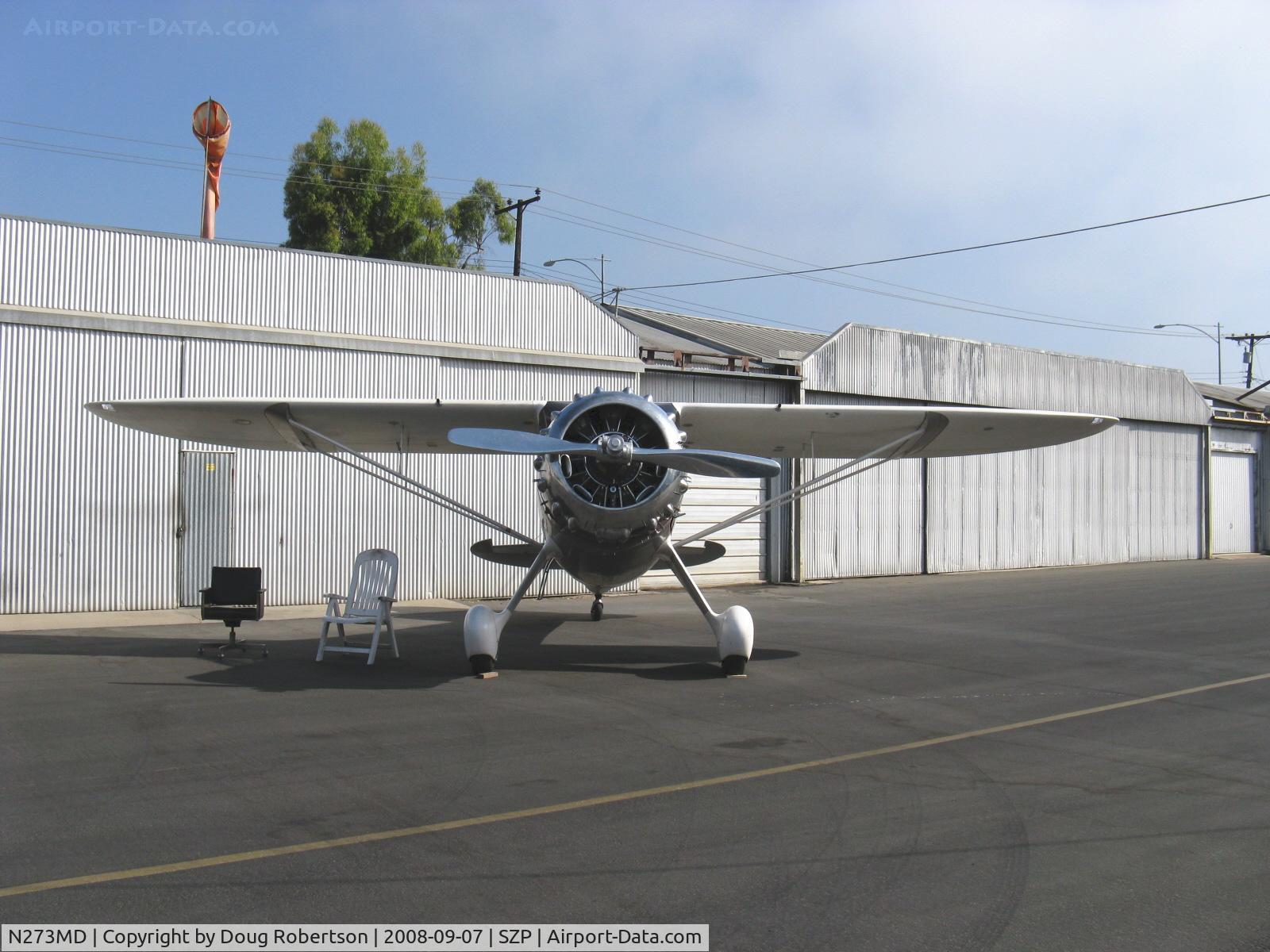 N273MD, 2008 Dickenson Howard DGA-21 (Replicate) C/N 001, Dickenson Howard DGA-21, P&W R-1340-57 Wasp 600 Hp