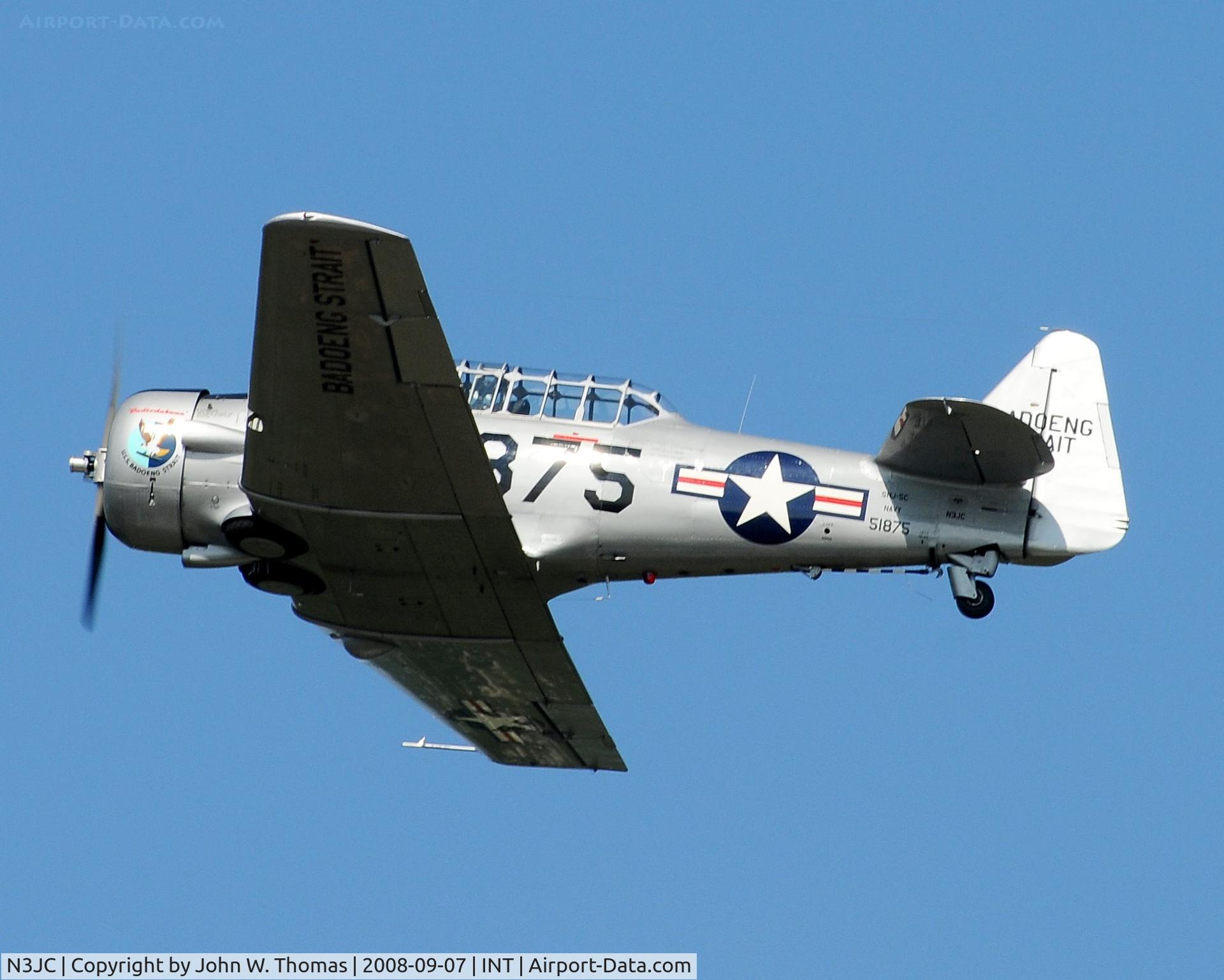 N3JC, 1943 North American SNJ-5C Texan Texan C/N 88-14913, Airshow Performance