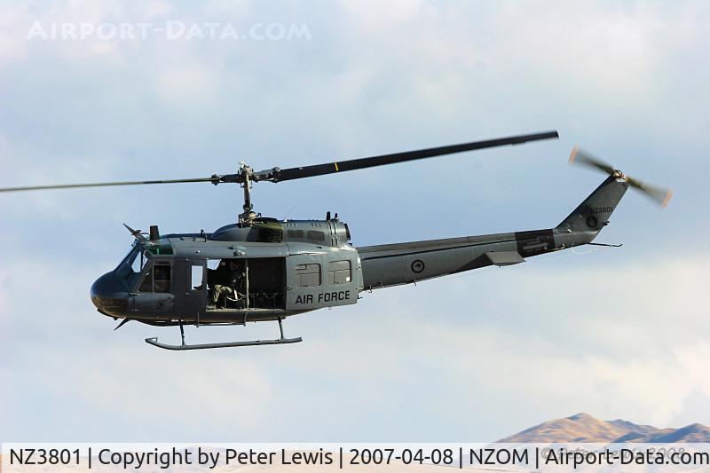 NZ3801, 1966 Bell UH-1H Iroquois C/N 4812, RNZAF