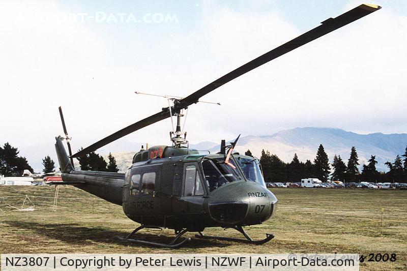 NZ3807, 1970 Bell UH-1H Iroquois C/N 11706, RNZAF - 2004