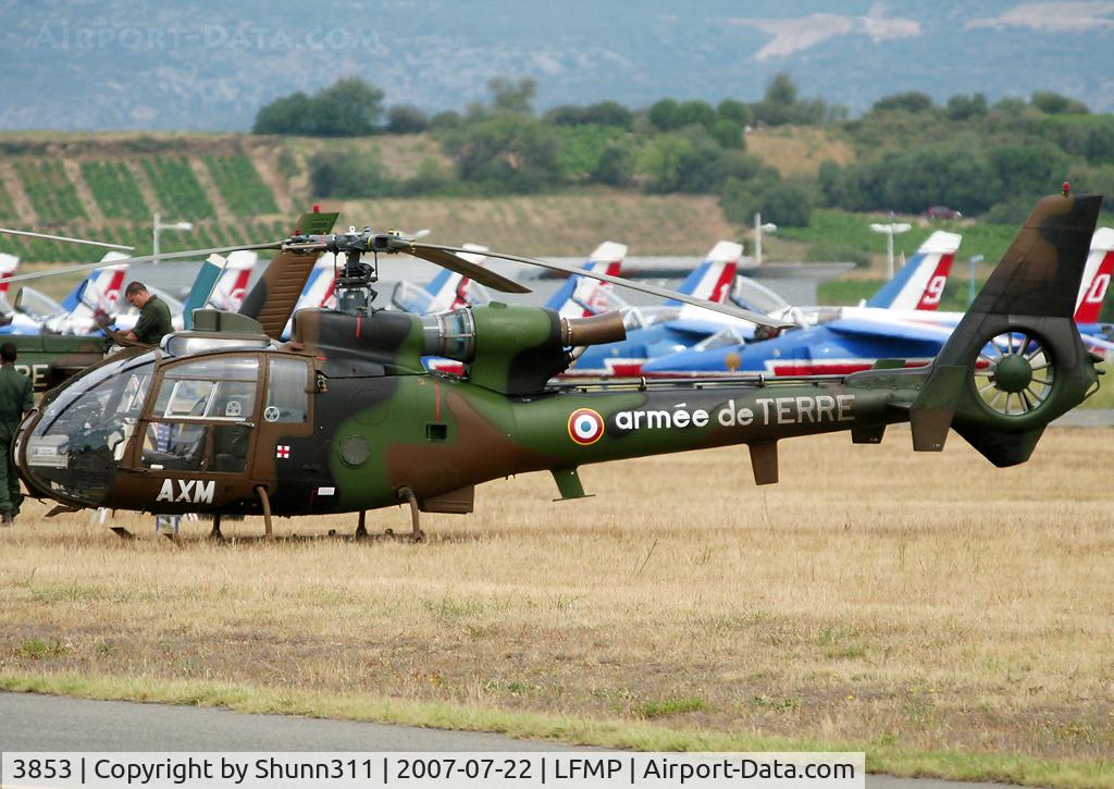3853, Aérospatiale SA-342M Gazelle C/N 3853, Used during PGF Airshow 2007