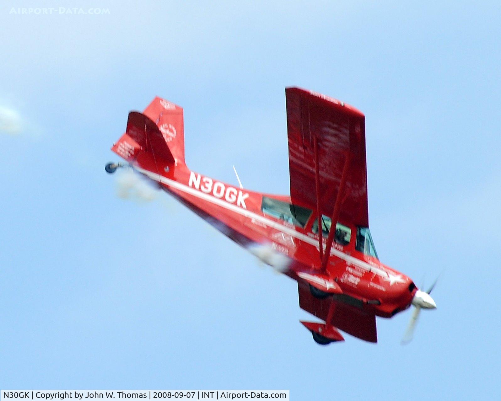 N30GK, 2008 American Champion 8KCAB Decathlon C/N 10622008, Airshow Performance