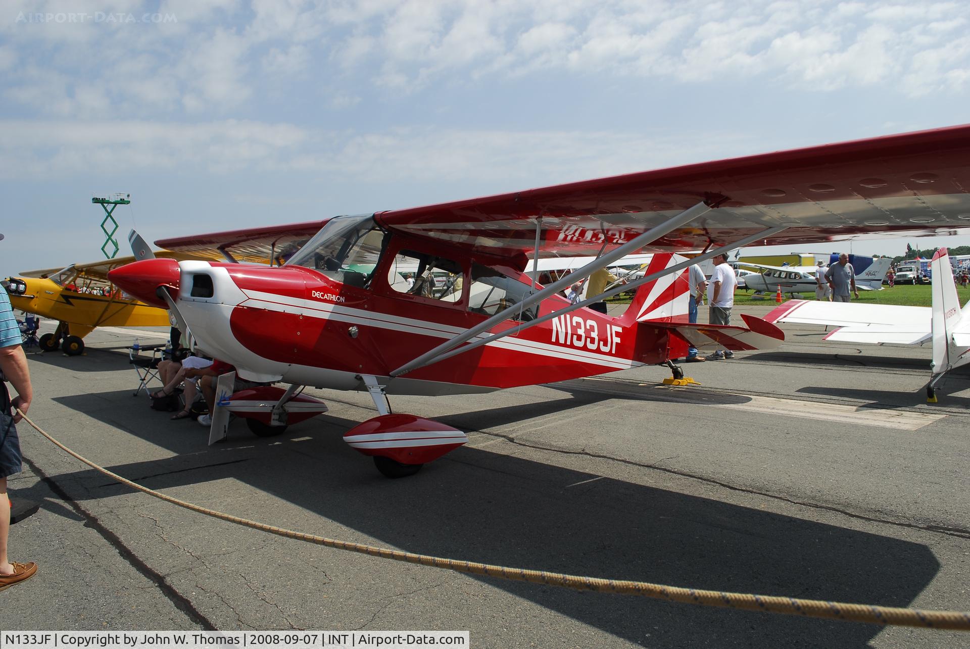 N133JF, 1973 Bellanca 8KCAB Decathlon C/N 73-73, Airshow Performance