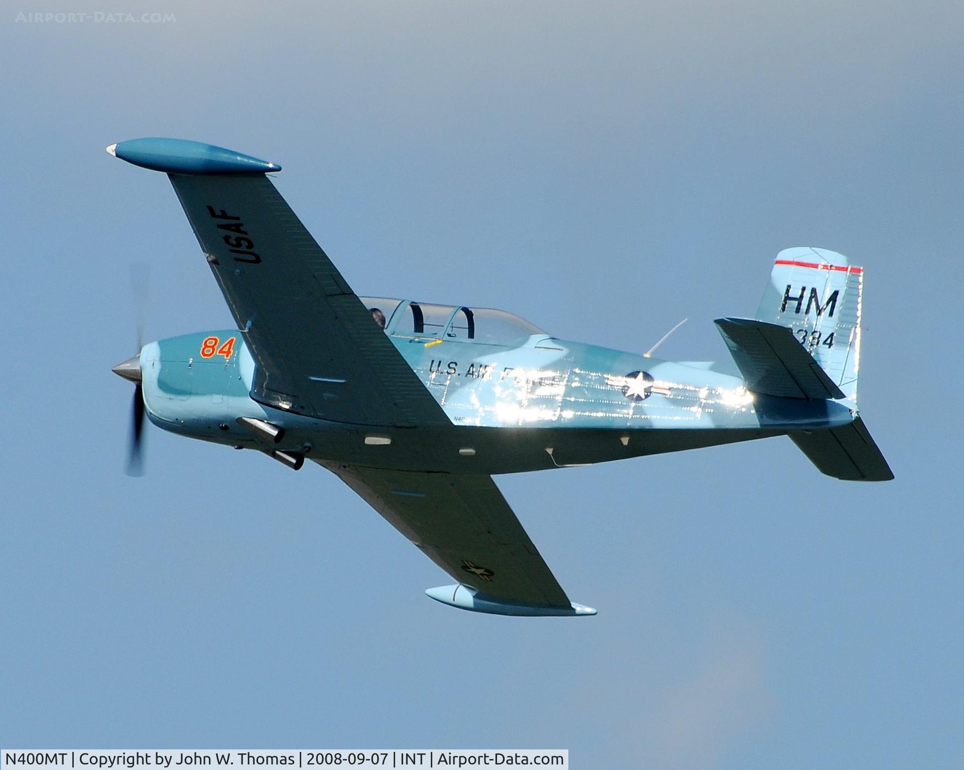 N400MT, 1955 Beech A45 C/N G-145, Airshow Performance