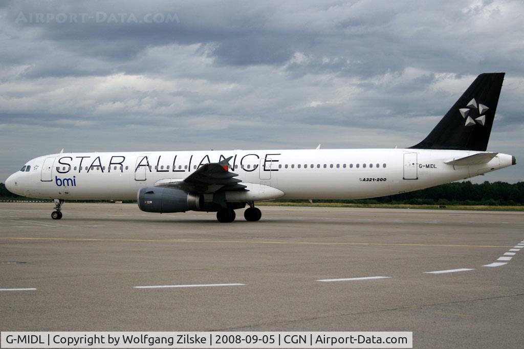 G-MIDL, 2000 Airbus A321-231 C/N 1174, visitor