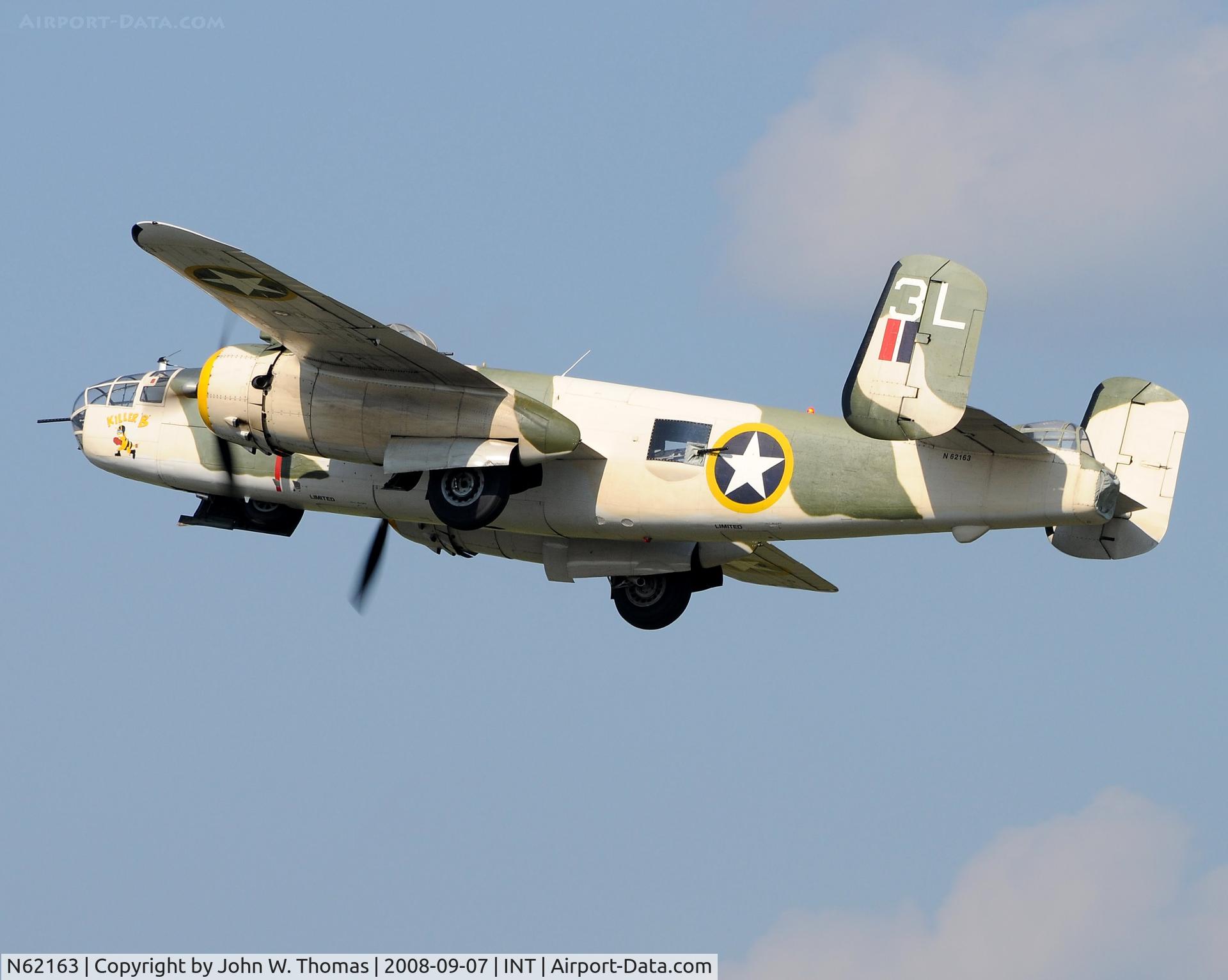 N62163, 1944 North American B-25J Mitchell Mitchell C/N 108-47451, Airshow Performance