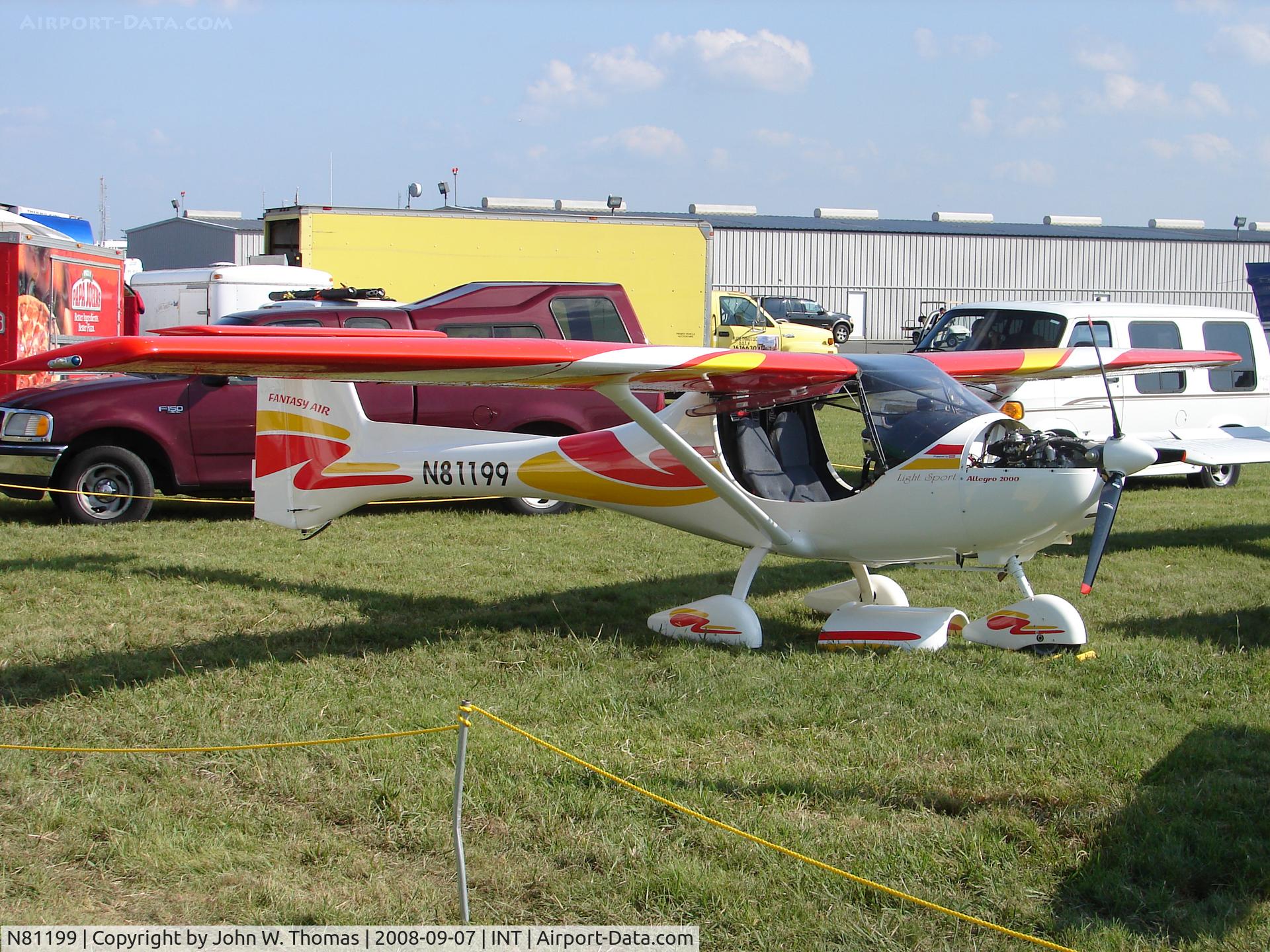 N81199, 2006 Fantasy Air Allegro 2000 C/N 06-229, Airshow Performance