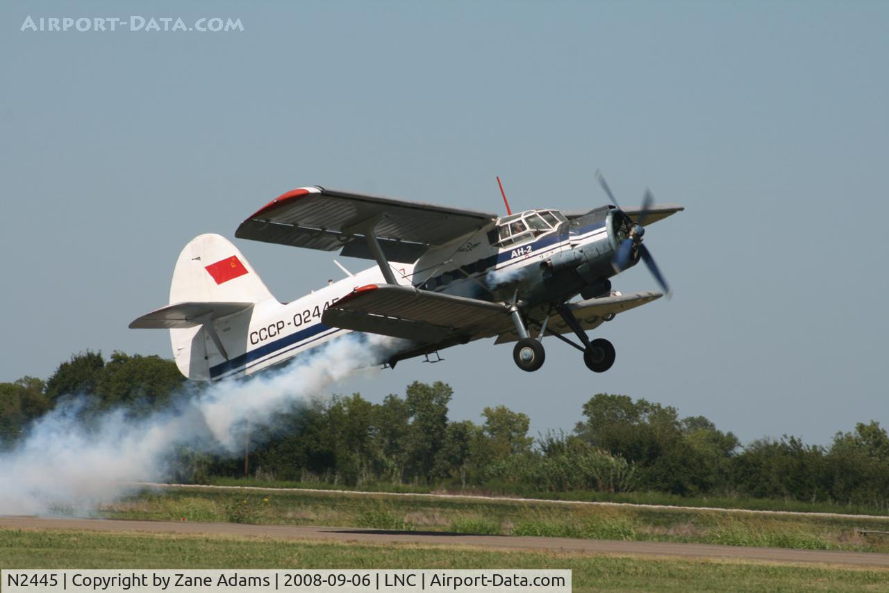 N2445, 1970 Antonov AN-2 C/N 1G11756, At the DFW CAF open house 2008