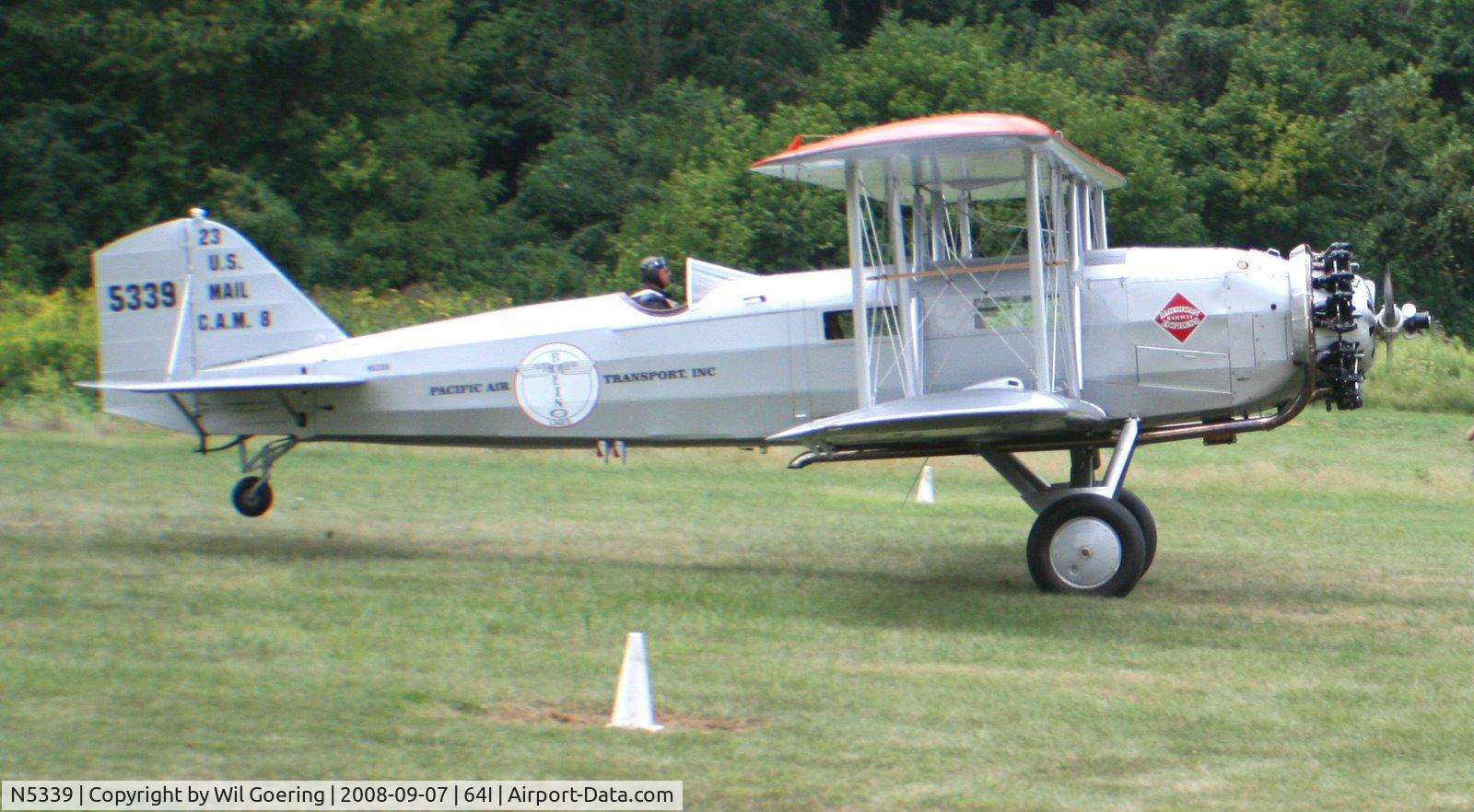 N5339, 1928 Boeing 40C C/N 1043, Boeing Airmail Aircraft at Lee Bottom