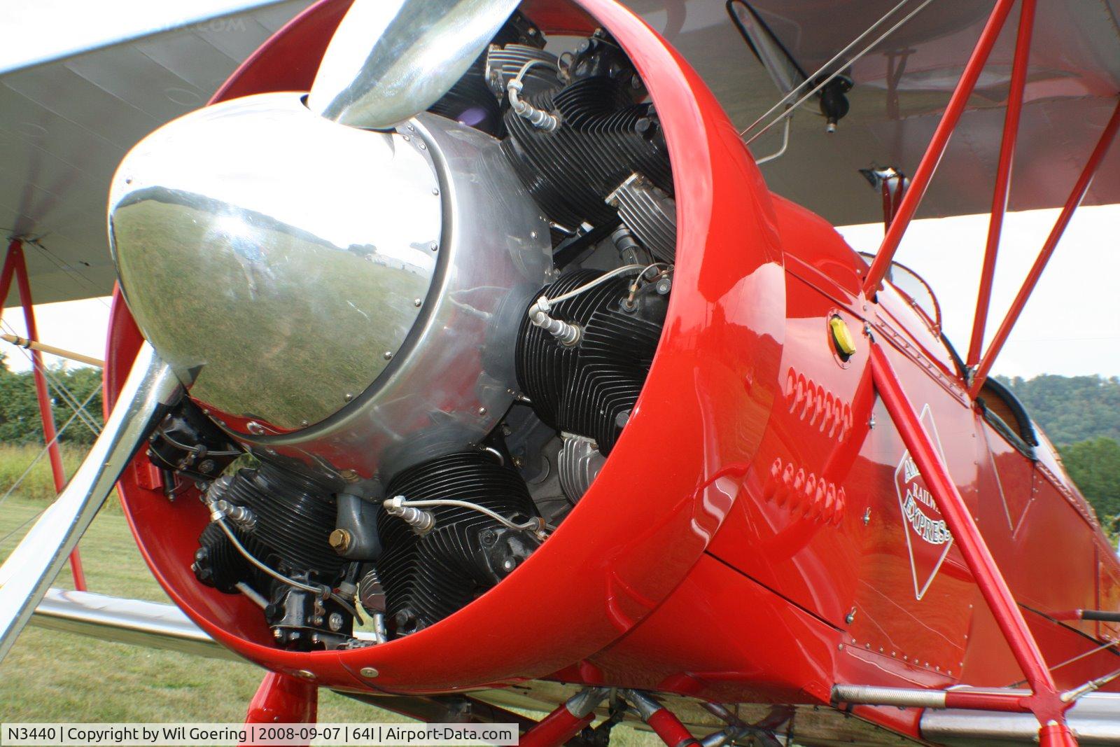 N3440, 1927 Stearman C3-B Sport Commercial C/N 104, Stearman at Lee Bottom