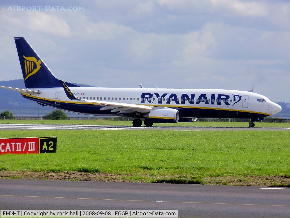 EI-DHT, 2005 Boeing 737-8AS C/N 33581, Ryanair