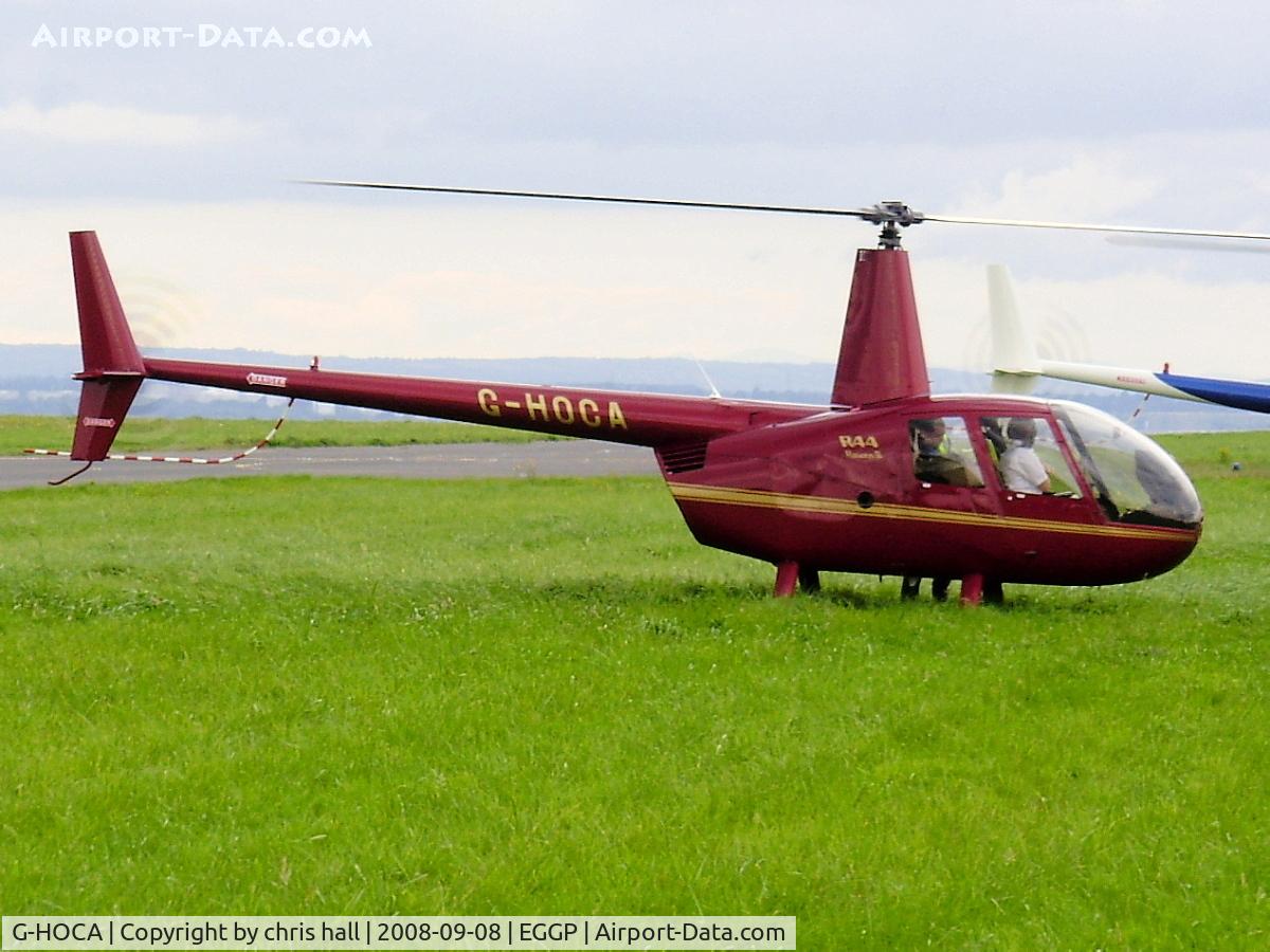 G-HOCA, 2008 Robinson R44 Raven II C/N 12388, arrived with EI-WWI