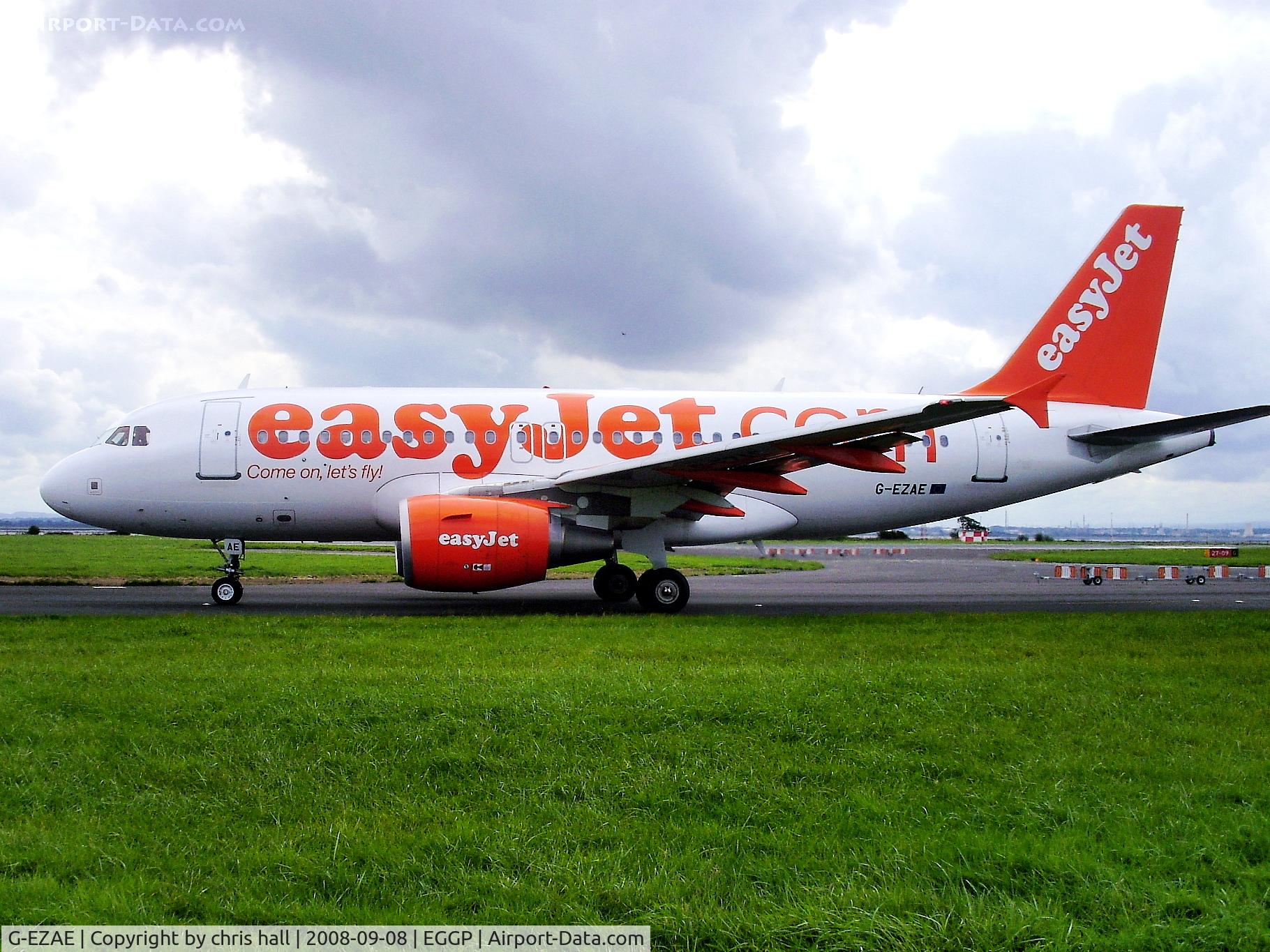 G-EZAE, 2006 Airbus A319-111 C/N 2709, Easijet