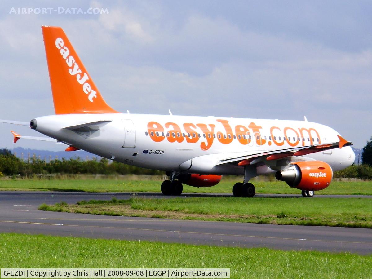 G-EZDI, 2008 Airbus A319-111 C/N 3537, easyJet